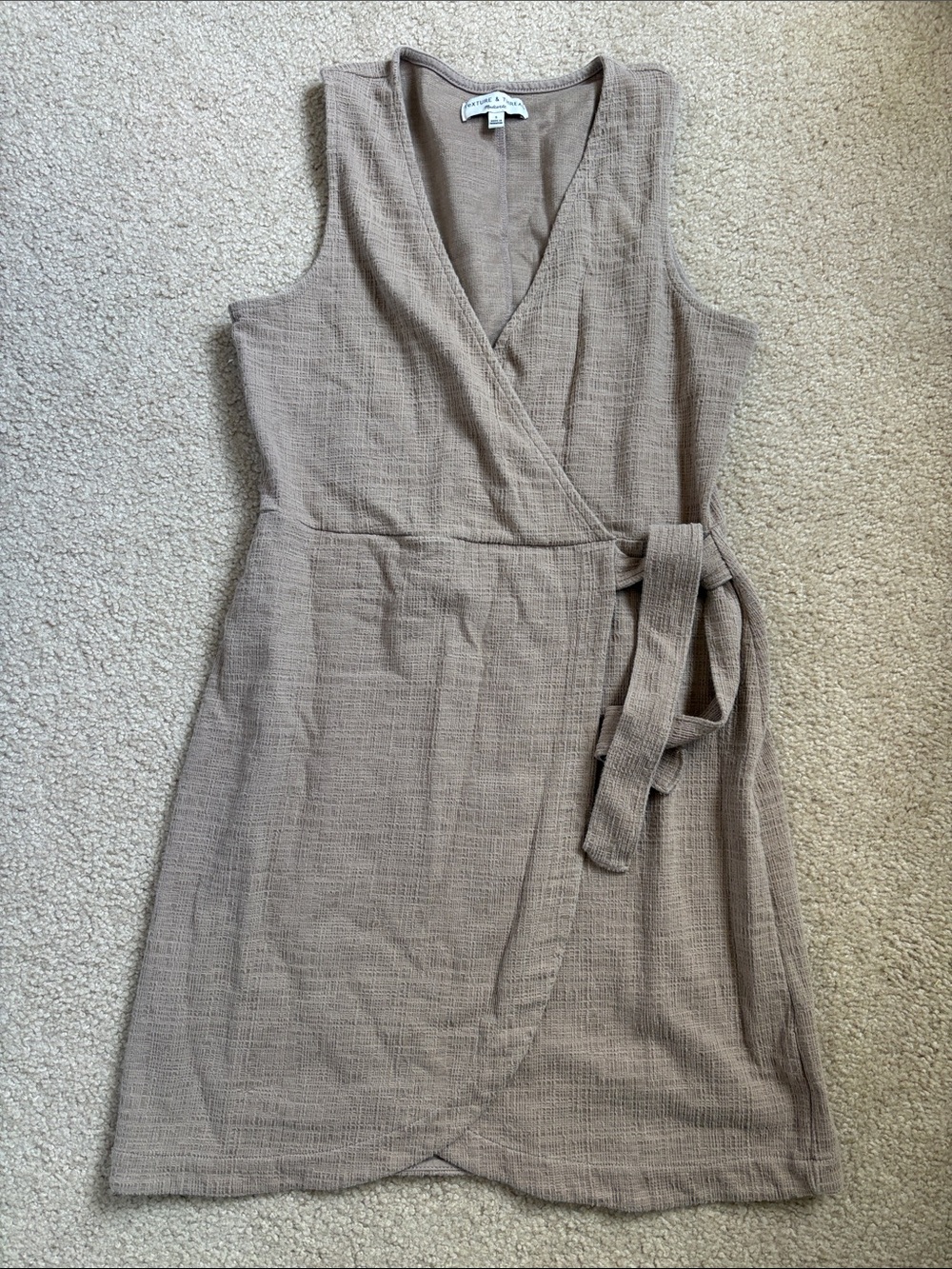 Madewell Texture & Thread Wrap Dress